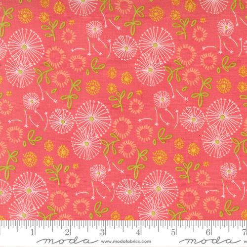 Dandi Duo Maize Dandelion Floral Fields Fabric by Robin Pickens