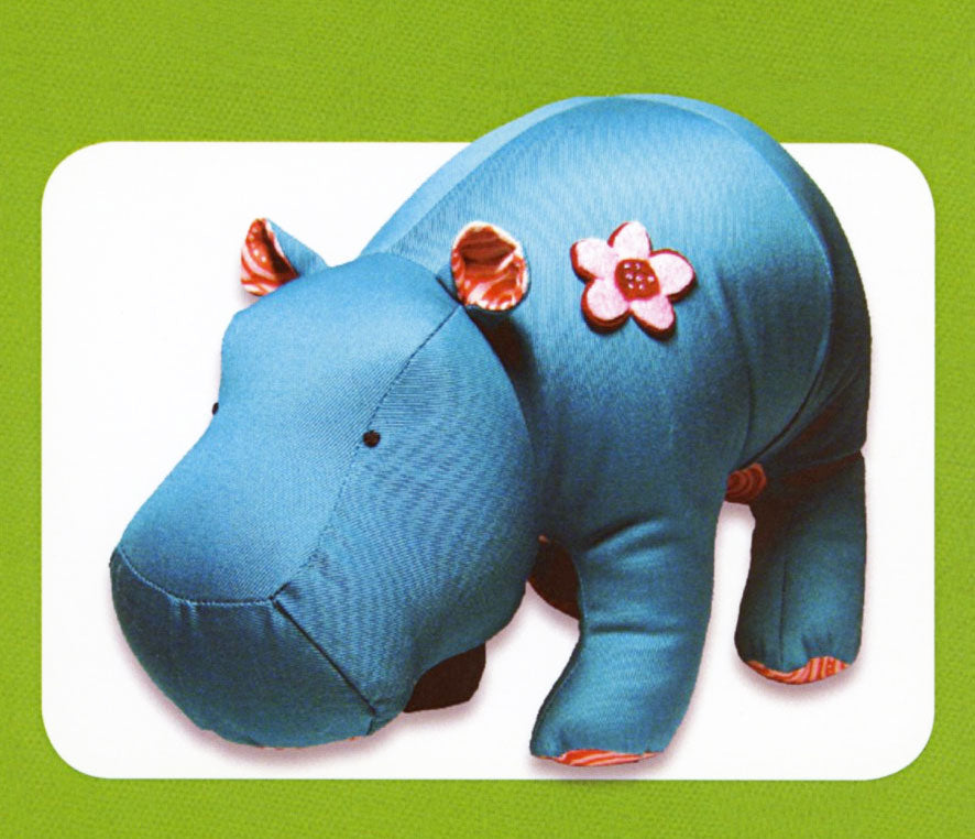 Hippo plush pattern online