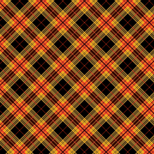 Cider House - Autumn Plaid, Black/Russet - 14618-39