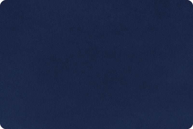 Classic Solid Cuddle - C390, Midnight Blue - 3yd cut