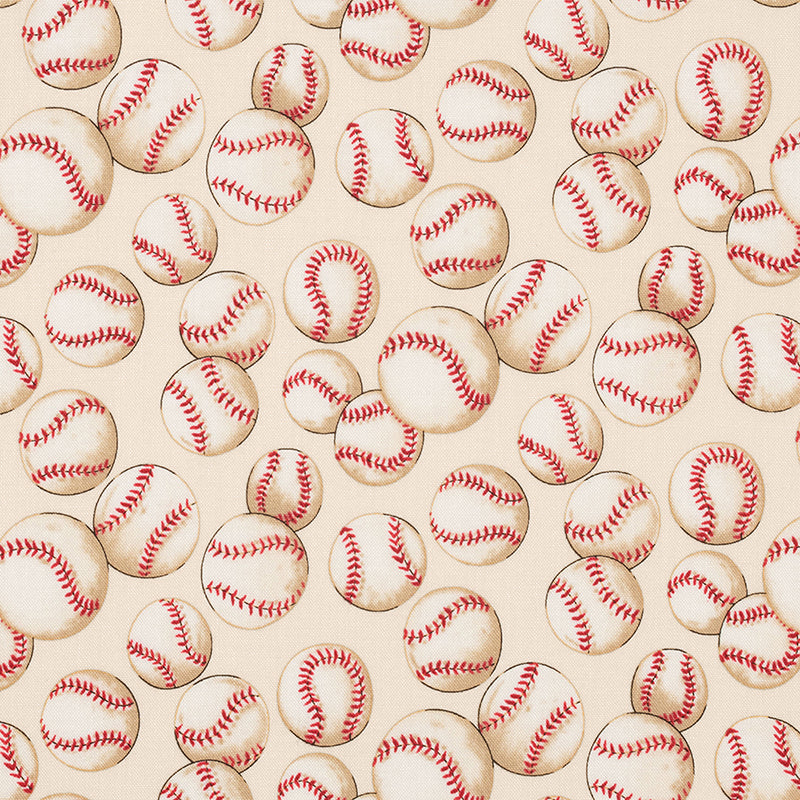 Alexander Henry - Baseball, Vintage Tea - 6014 AR