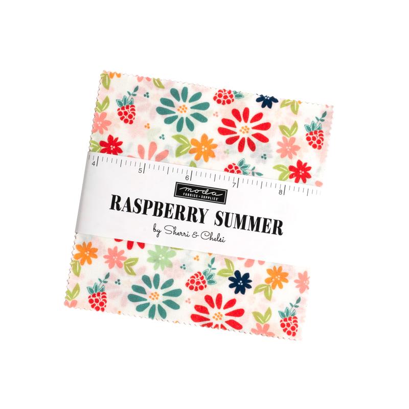 Moda Charm Pack - Raspberry Summber - 42 5" x 5" squares