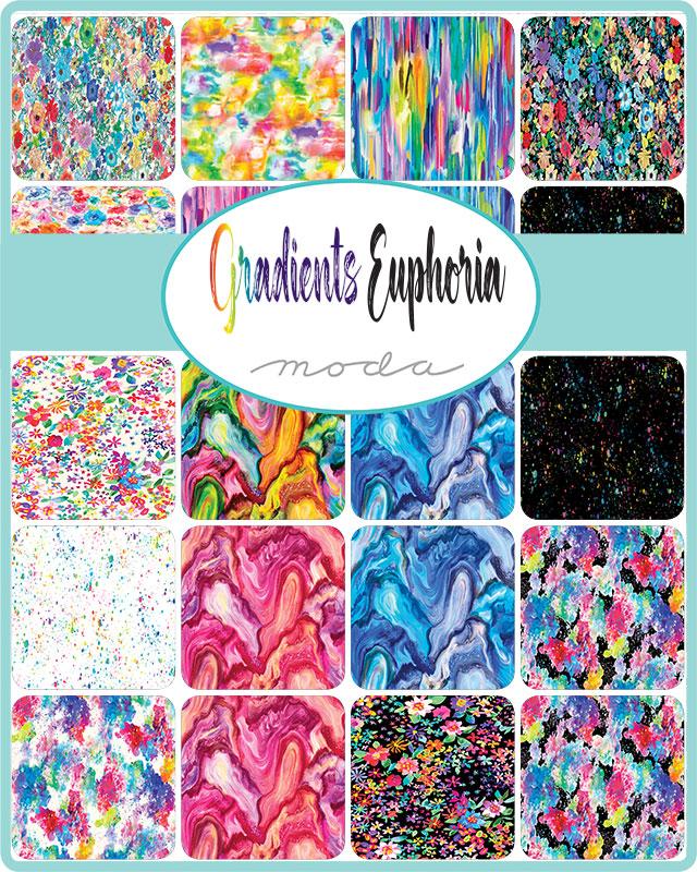 Moda Charm Pack - Gradients Euphoria - 42 5" x 5" squares