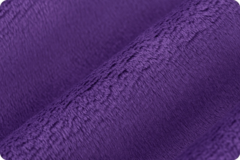 Classic Solid Cuddle - C390, Amethyst - 3yd cut