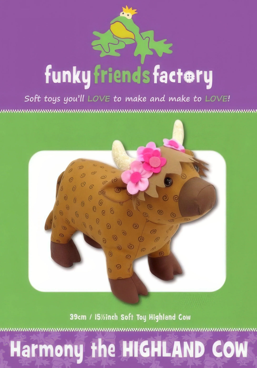 Funky Friends Factory - Harmony the Highland Cow