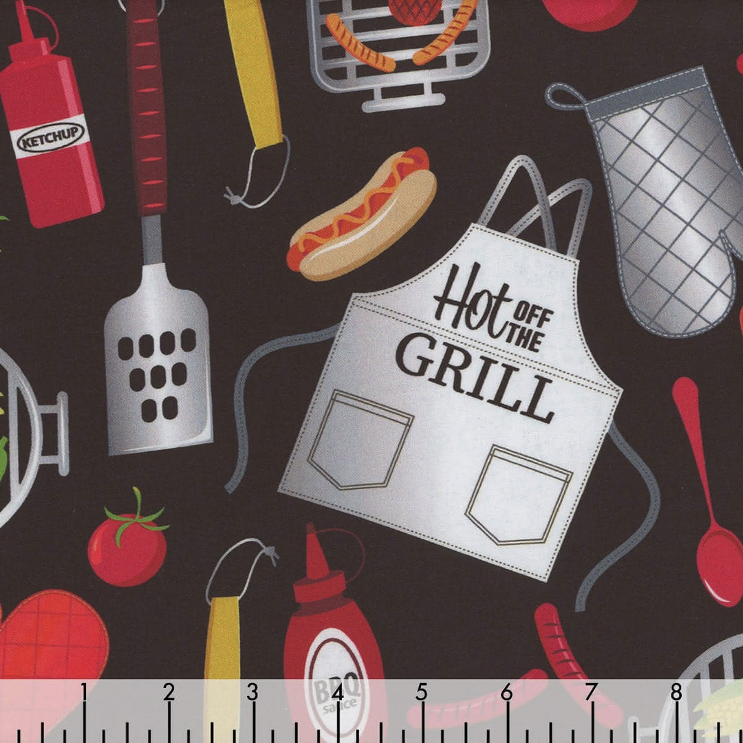 Chillin & Grillin - Licensed To Grill, Black - 14355-12