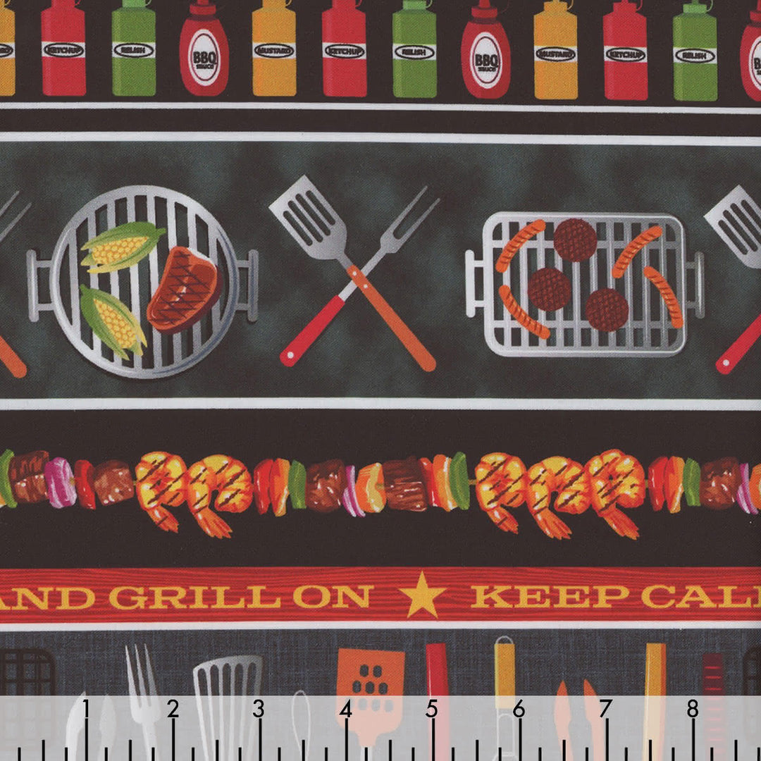 Chillin & Grillin - Chillin & Grillin Stripe, Multi - 14354-99