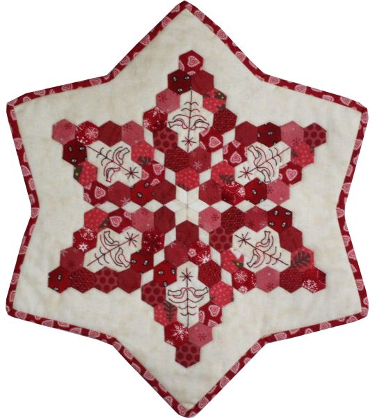 Snowflake Candle Mat - Pattern