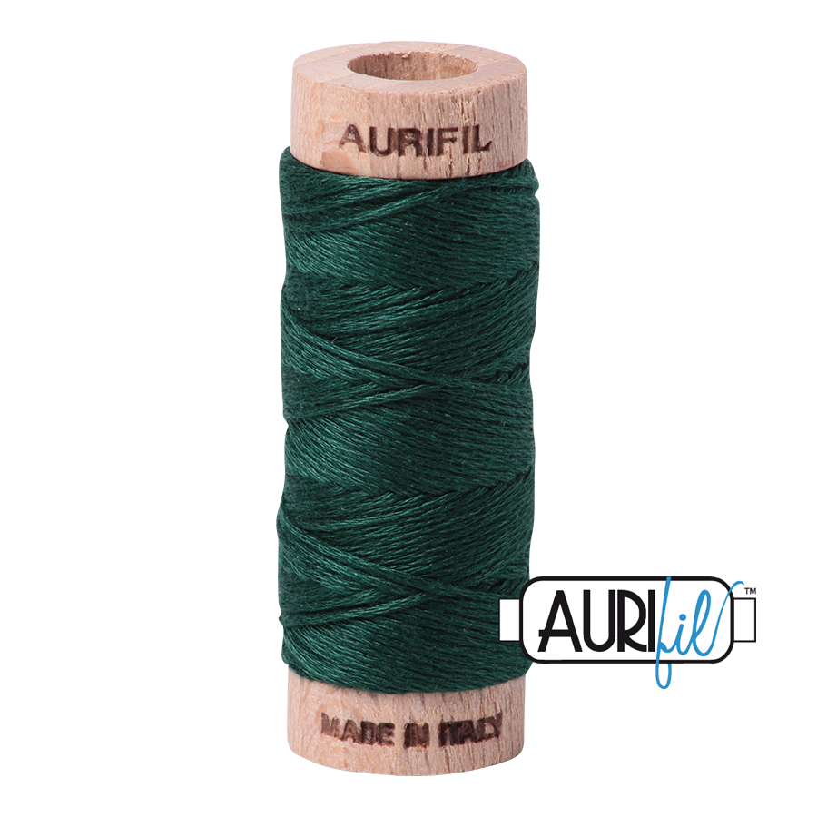 #4026 Forest Green Aurifil Cotton Thread