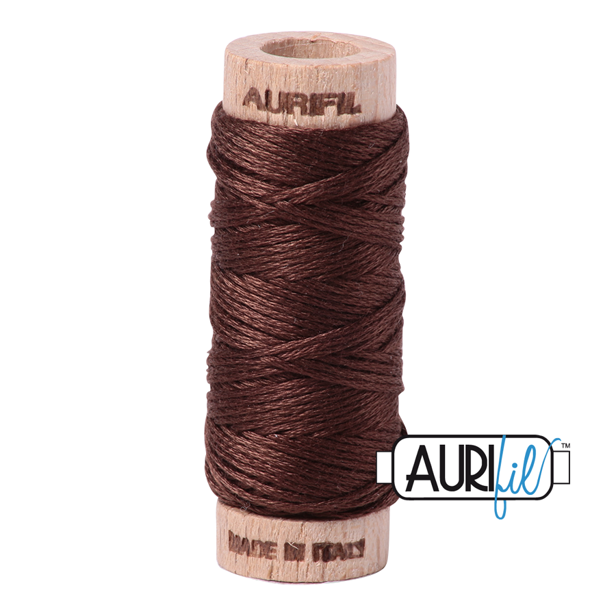 #1285 Medium Bark Aurifil Cotton Thread