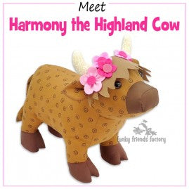 Funky Friends Factory - Harmony the Highland Cow