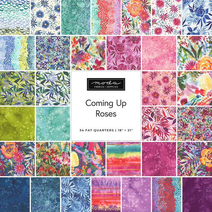 Fat Quarter Bundle - Coming Up Roses