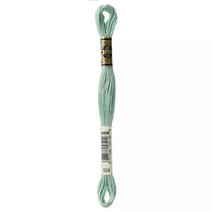 DMC 6 Strand Embroidery Floss - 504 Sage