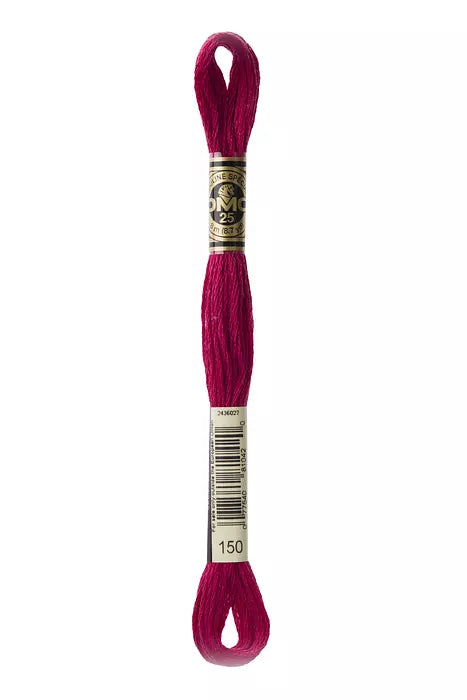 DMC 6 Strand Embroidery Floss - 150 Raspberry