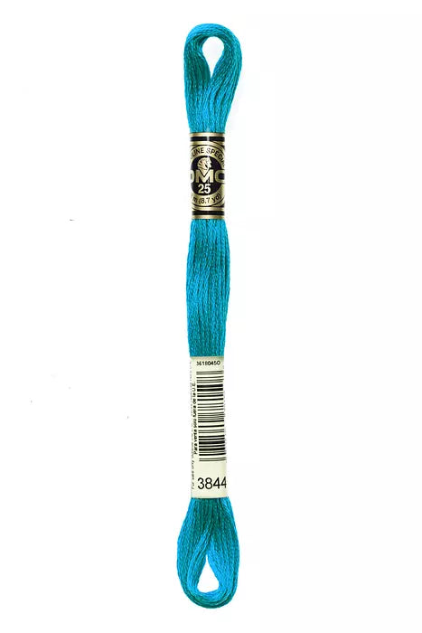 DMC 6 Strand Embroidery Floss - 3844 Lagoon