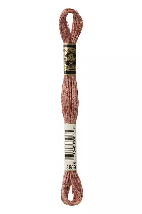 DMC 6 Strand Embroidery Floss - 3859 Clay