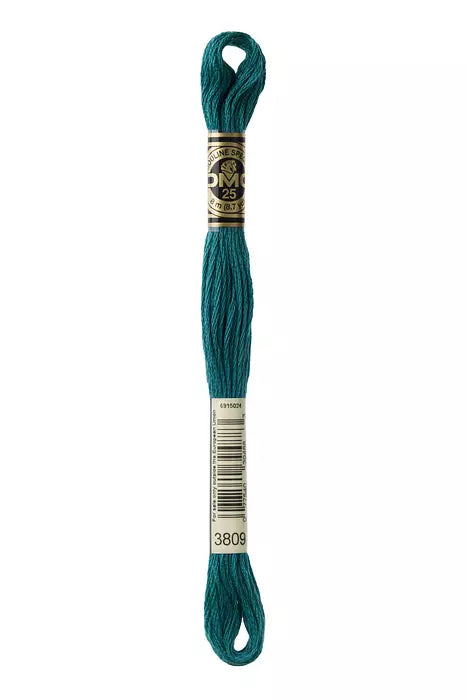 DMC 6 Strand Embroidery Floss - 3809 Sea Cave