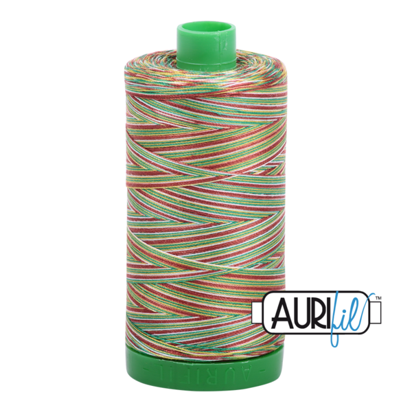 #4650 Leaves Variegated Aurifil Cotton Thread