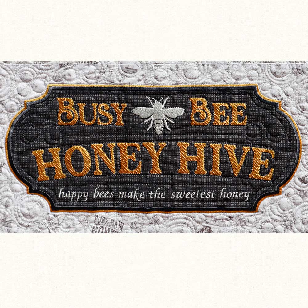 Honeycomb -  Machine Embroidery Pattern