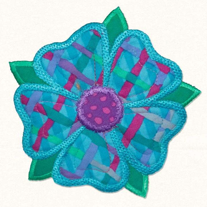 Just Flowers-  Machine Embroidery Pattern